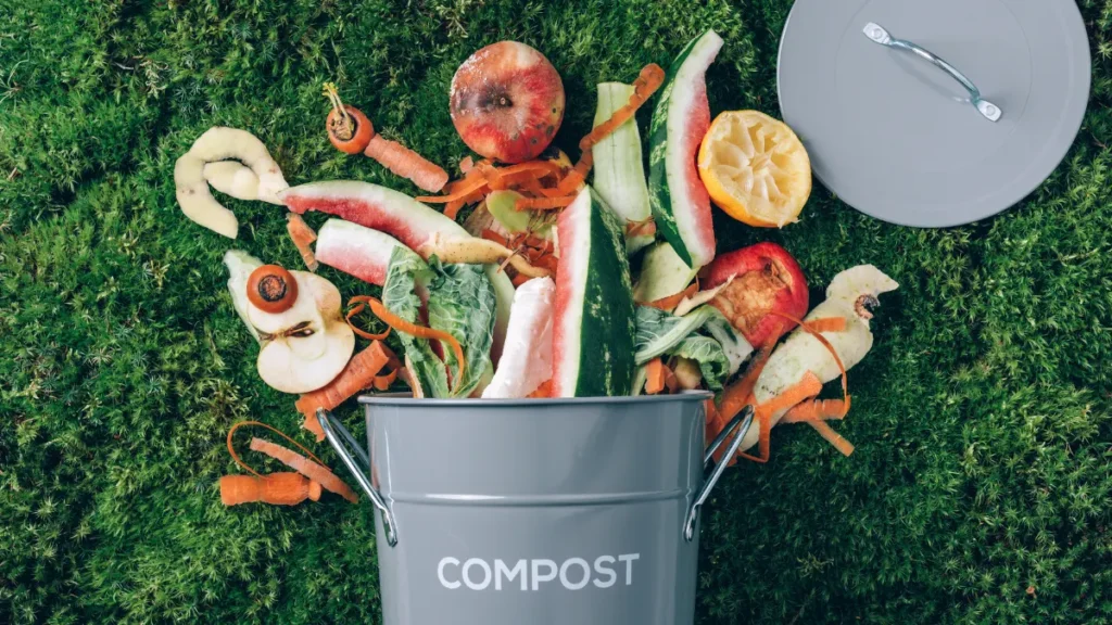 Imagem de compostagem caseira